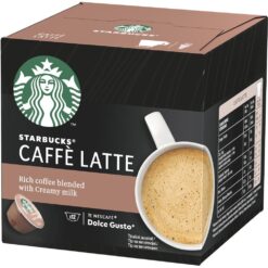 STARBUCKS DOLCE GUSTO CAFFE LATTE 12 kapsúl NESTLE www.bohre.sk