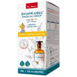 STOPKAŠEĽ Medical sirup od 1 roku 150 ml Dr.Weiss www.bohre.sk
