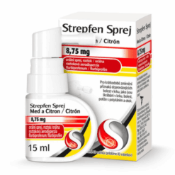 STREPFEN Sprej med a citrón 8