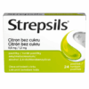 STREPSILS Citrón bez cukru 24 tvrdých pastiliek Strepsils www.bohre.sk