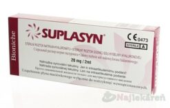 SUPLASYN 1-Shot viskoelastický materiál na osteoartrózu 6 ml Suplasyn www.bohre.sk