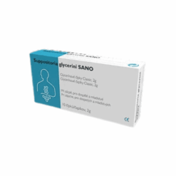SUPPOSITORIA Glycerini sano classic 2g 10 ks Suppositoria www.bohre.sk
