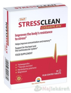 SWP STRESSCLEAN Complex 30ks SUN WAVE PHARMA www.bohre.sk