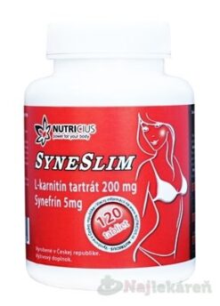 SYNESLIM synefrín + L-karnitín NUTRICIUS www.bohre.sk