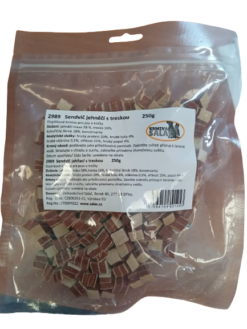 Salač Sendvič jahňací s treskou 250 g Salač www.bohre.sk