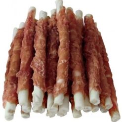 Salač Tyčinka z byvolej kože obalená kačacím mäsom 1 kg Salač www.bohre.sk