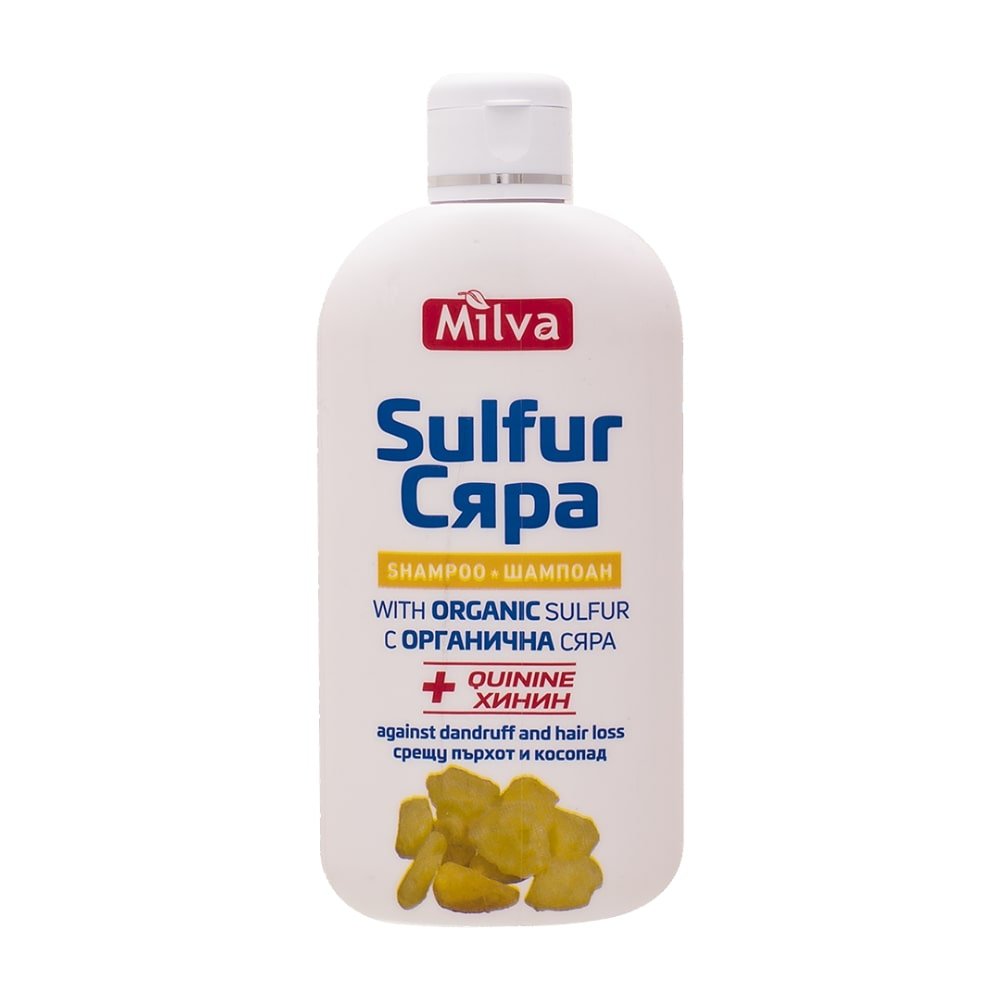 Šampón síra a chinín Milva 200 ml Milva www.bohre.sk