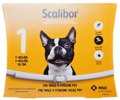 Scalibor Protectorband 4% obojok proti kliešťom pre malé a stredne veľké psy 48cm Scalibor www.bohre.sk