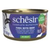 Schesir Cat tuniak a hovädzie v želé 85 g SCHESIR www.bohre.sk