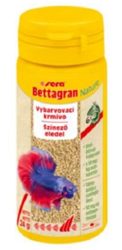 Sera Bettagran Nature vyfarbovacie krmivo pre akváriové ryby 10g SERA www.bohre.sk