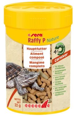 Sera Raffy P Nature krmivo pre mäsožravé plazy a vodné korytnačky 100ml SERA www.bohre.sk