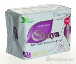 Shuya Ultratenké hygienické vložky Denné s krídelkami, Active Oxygen&Negative lon&Far-IR, 10ks Shuya www.bohre.sk