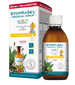 Simply You STOPKAŠEĽ Medical sirup od 1 roku 200 ml + 100 ml Stop Kašeľ www.bohre.sk