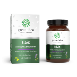 Šišiak bajkalský - bylinný extrakt - 60 kapsúl - Green idea Green idea www.bohre.sk