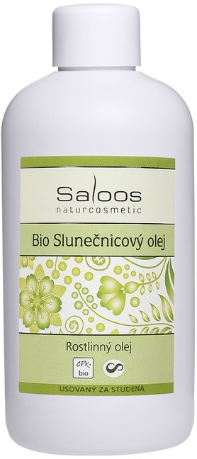 Slnečnicový olej BIO Saloos Naturcosmetic www.bohre.sk
