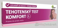 Slovakiapharm TEHOTENSKÝ TEST KOMFORT 2ks Slovakiapharm www.bohre.sk