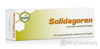 Solidagoren perorálne roztokové kvapky na močové cesty 20 ml Solidagoren www.bohre.sk