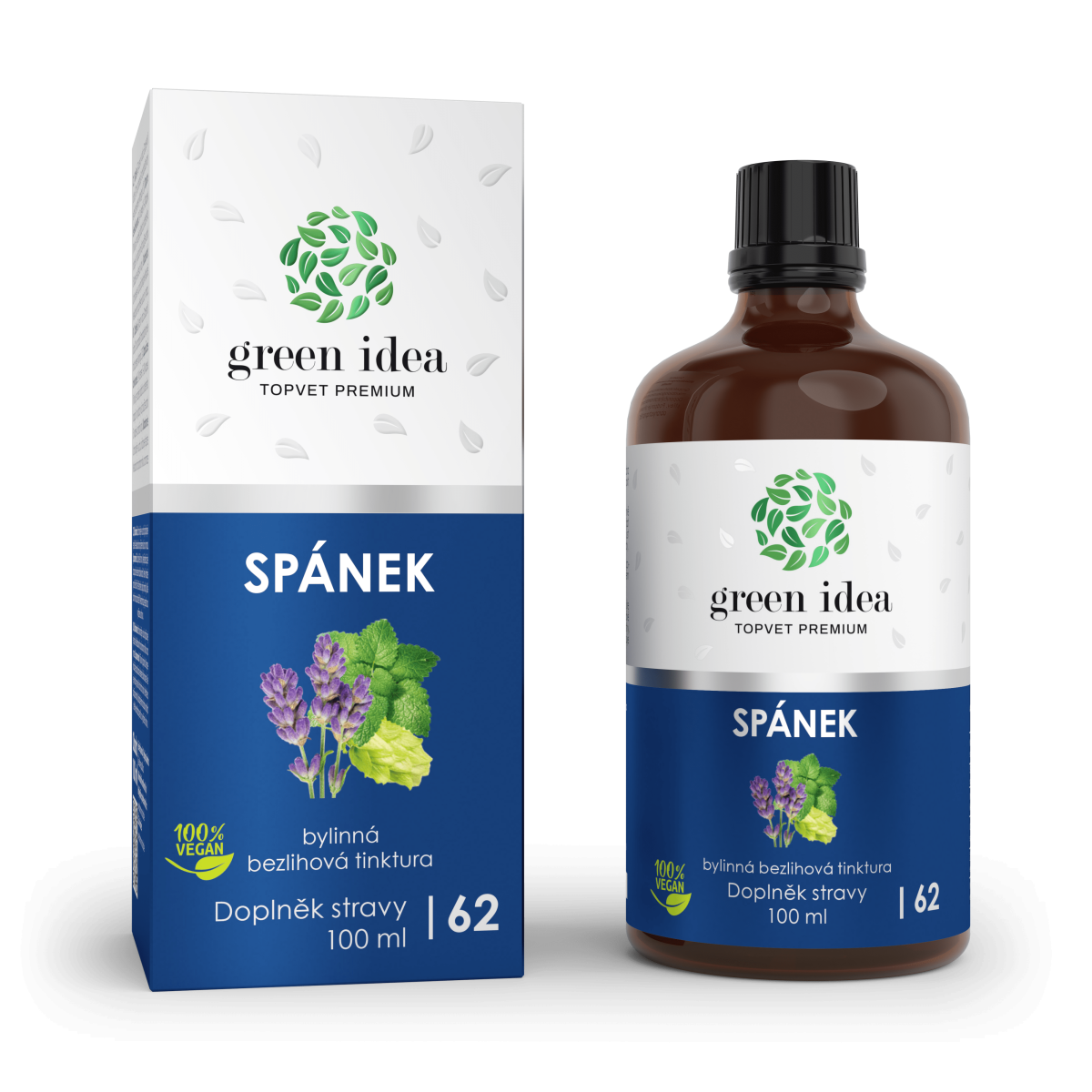 Spánok - bezliehová tinktúra 100 ml - Green idea Green idea www.bohre.sk