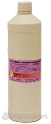 Spiritus Cum benz denat ethanolum Galvex 1 x 0,8 kg Galvex www.bohre.sk