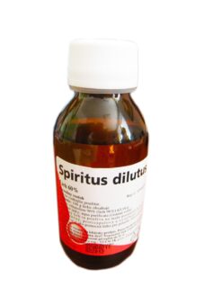 Spiritus dilutus sol.der.1 x 100 g Vulm www.bohre.sk