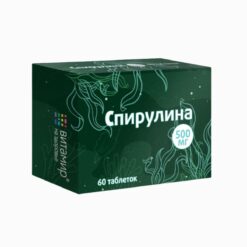 Spirulina 500 mg - výživový doplnok - 60 tabliet - HealthNA HealthNA www.bohre.sk