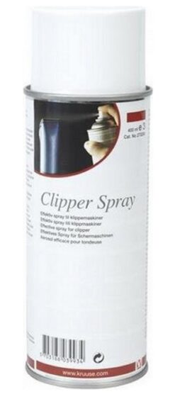 Spray Clipper na strih.strojčeky 400 ml KRUUSE www.bohre.sk