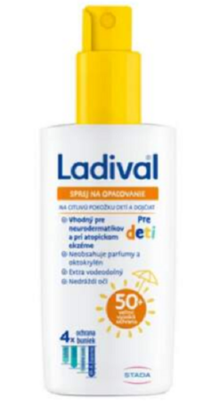 Stada Ladival PRE DETI SPF 50+ sprej 150 ml Ladival www.bohre.sk