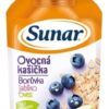 Sunar Ovocná kašička čučoriedka jablko ovos 120 g SUNAR www.bohre.sk