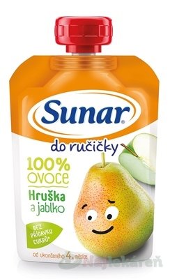 Sunar do ručičky hruška a jablko 100g SUNAR www.bohre.sk