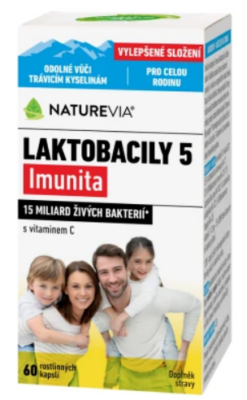 Swiss Laktobacily "5" 66 kapsúl Swiss Natural Sk www.bohre.sk
