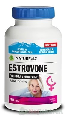 Swiss NatureVia Estrovone 90 tabliet NatureVIA www.bohre.sk