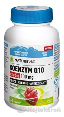 Swiss Naturevia koenzym Q10 Forte 60 kapsúl Swiss caps ag www.bohre.sk