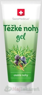 SwissMedicus ťažké nohy gél 200 ml Herbamedicus www.bohre.sk