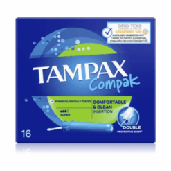 TAMPAX Compak super 16 ks TAMPAX www.bohre.sk