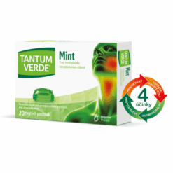 TANTUM VERDE Mint 20 pastiliek TANTUM VERDE www.bohre.sk