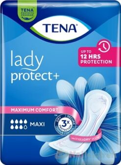TENA Lady Protect+ Maxi inkontinenčné vložky 6ks TENA www.bohre.sk