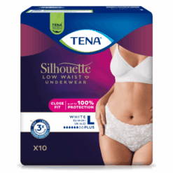 TENA Silhouette plus biela L 10 ks TENA www.bohre.sk