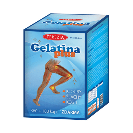 TEREZIA Gelatina plus vianočné balenie 360 + 100 kapsúl zadarmo TEREZIA www.bohre.sk