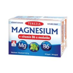 TEREZIA Magnezium + vitamín B6 a medovka 30 kapsúl TEREZIA www.bohre.sk