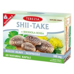 TEREZIA Shii-take + rhodiola rosea 60 kapsúl TEREZIA www.bohre.sk