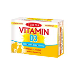 TEREZIA Vitamín D3 1000 IU 30 kapsúl TEREZIA www.bohre.sk