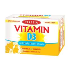 TEREZIA Vitamín D3 1000 IU 90 kapsúl TEREZIA www.bohre.sk