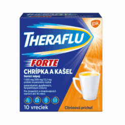 THERAFLU Forte chrípka a kašel horúci nápoj 10 ks THERAFLU www.bohre.sk