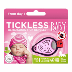 TICKLESS Baby repelent ružový 1 ks Tickless www.bohre.sk