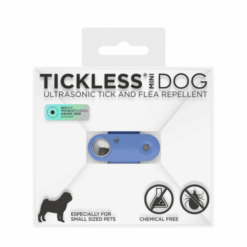 TICKLESS Mini dog ultrazvukový odpudzovač kliešťov a bĺch modrý 1 ks Tickless www.bohre.sk