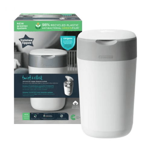 TOMMEE TIPPEE Twist & click kôš na plienky biely 1 ks TOMMEE TIPPEE www.bohre.sk