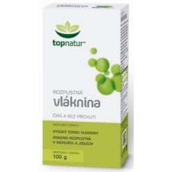 TOPNATUR Vláknina rozpustná 100 g TOPNATUR www.bohre.sk