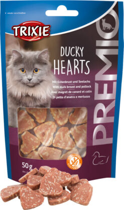TRIXIE PREMIO Kačacie srdcia pre mačky 50g TRIXIE www.bohre.sk