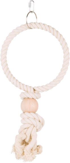TRIXIE Rope ring bavlnená hračka pre andulky a korely 24cm TRIXIE www.bohre.sk