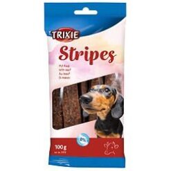 TRIXIE Stripes maškrta pre psy hovädzie prúžky 10ks / 100g TRIXIE www.bohre.sk